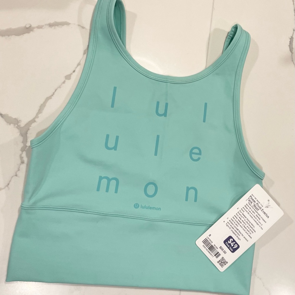 NWT Lululemon Power pivot Everlux tank